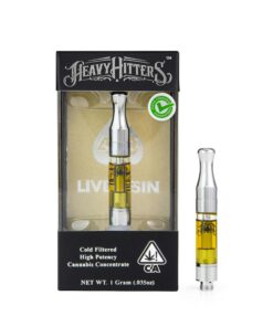 Heavy Hitters - Live resin Vape Cartridge - Ultra Extract (Bulk Case)